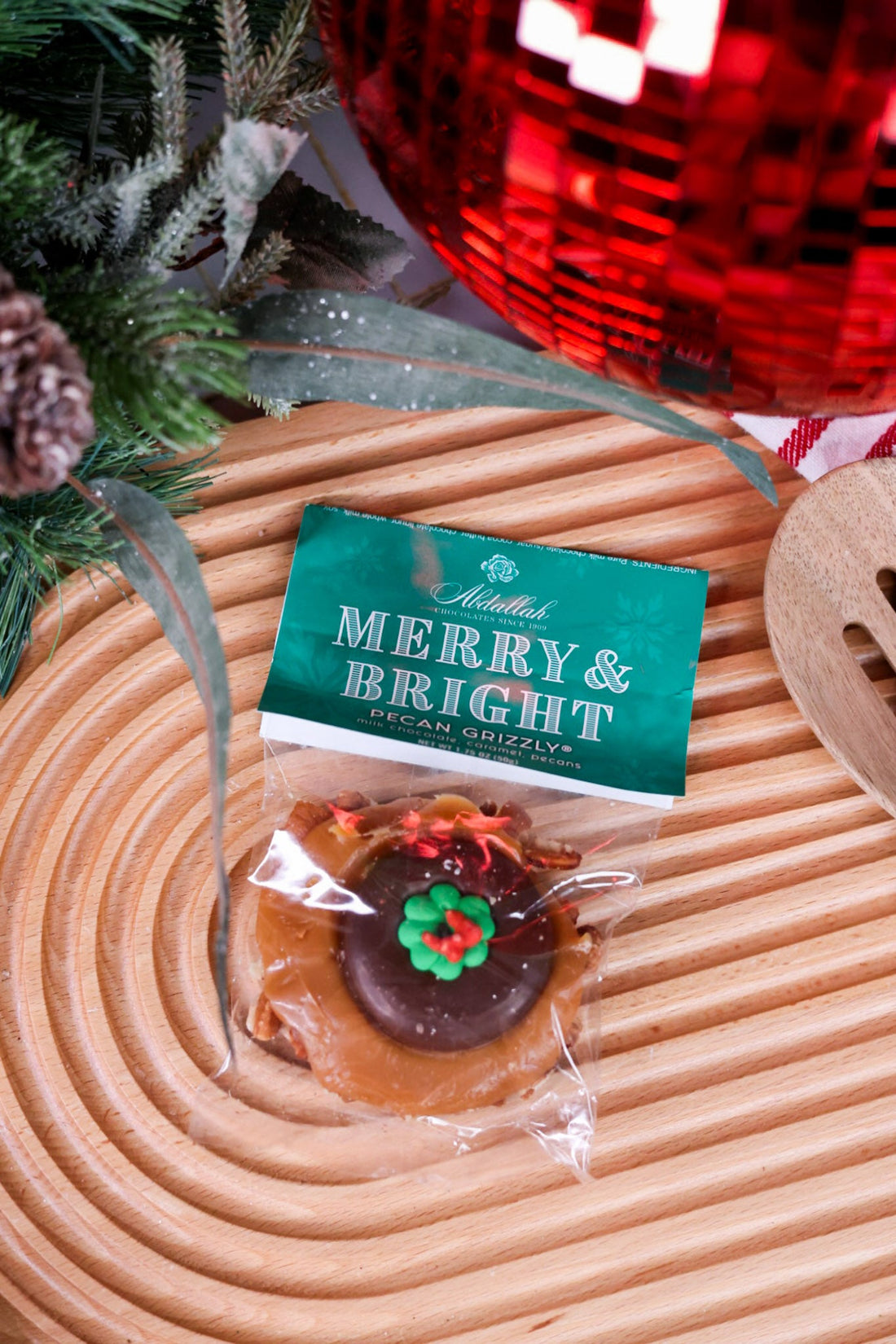 Christmas Pecan Grizzly - Whiskey Skies - ABDALLAH CANDIES