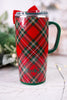 Christmas Plaid 22oz Travel Mug - Whiskey Skies - SWIG LIFE