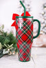 Christmas Plaid 40oz Mega Mug - Whiskey Skies - SWIG LIFE