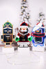 Christmas Themed Lighted Infinity Tabletop Decoration (3 Styles) - Whiskey Skies - GERSON COMPANIES