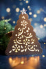Christmas Tree Shape Table Top LED Decoration (2 Colors) - Whiskey Skies - YOUNG'S INC