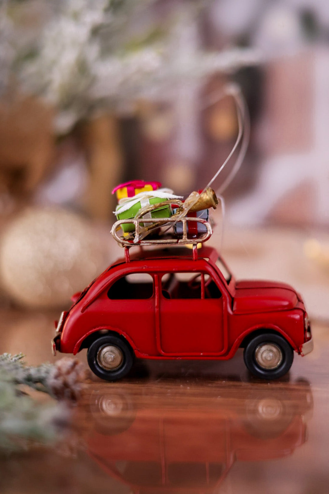 Christmas Vintage Car Ornament - Whiskey Skies - C & F ENTERPRISES