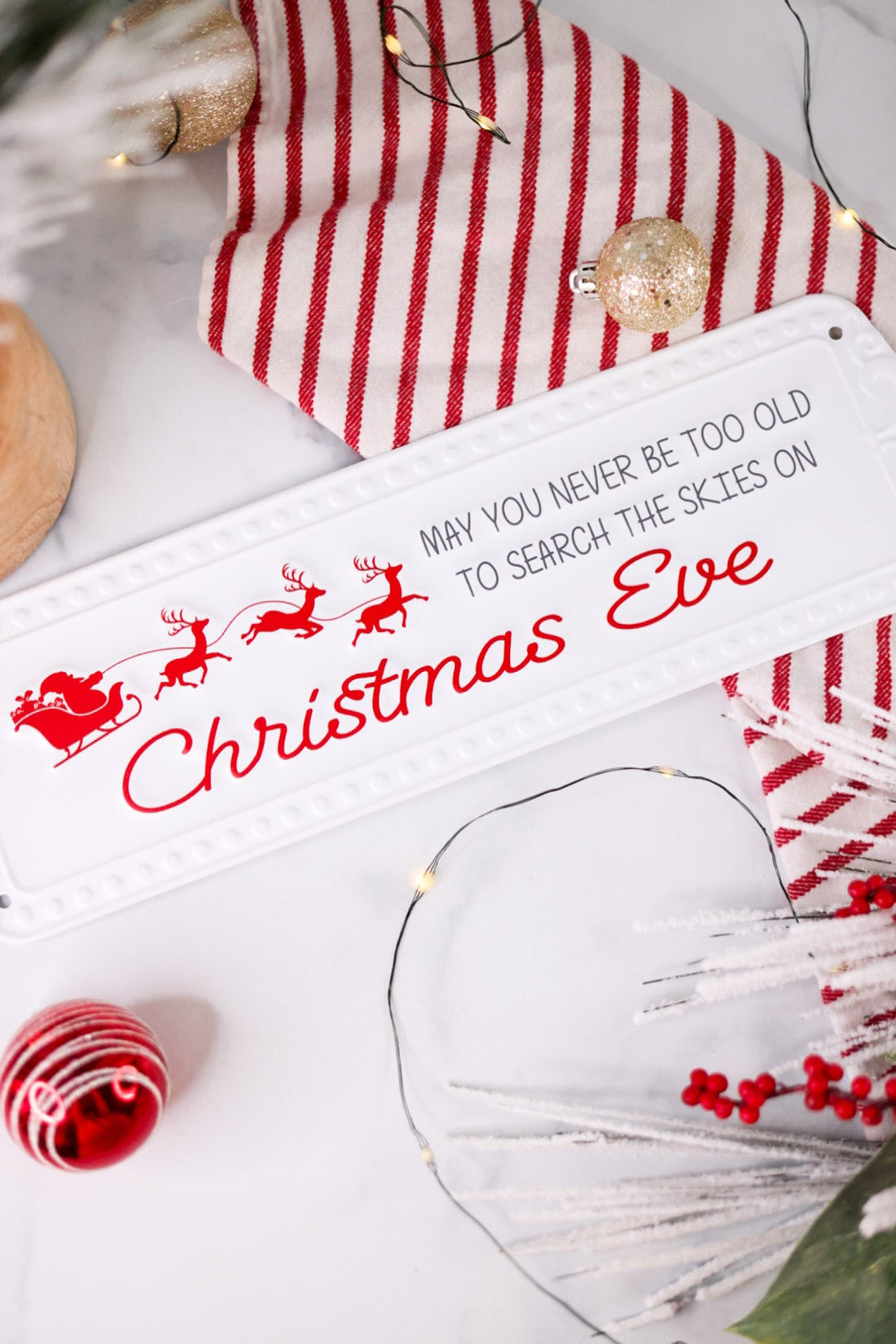 Christmas Wishes Metal Sign (3 Styles) - Whiskey Skies - HANNA'S HANDIWORKS