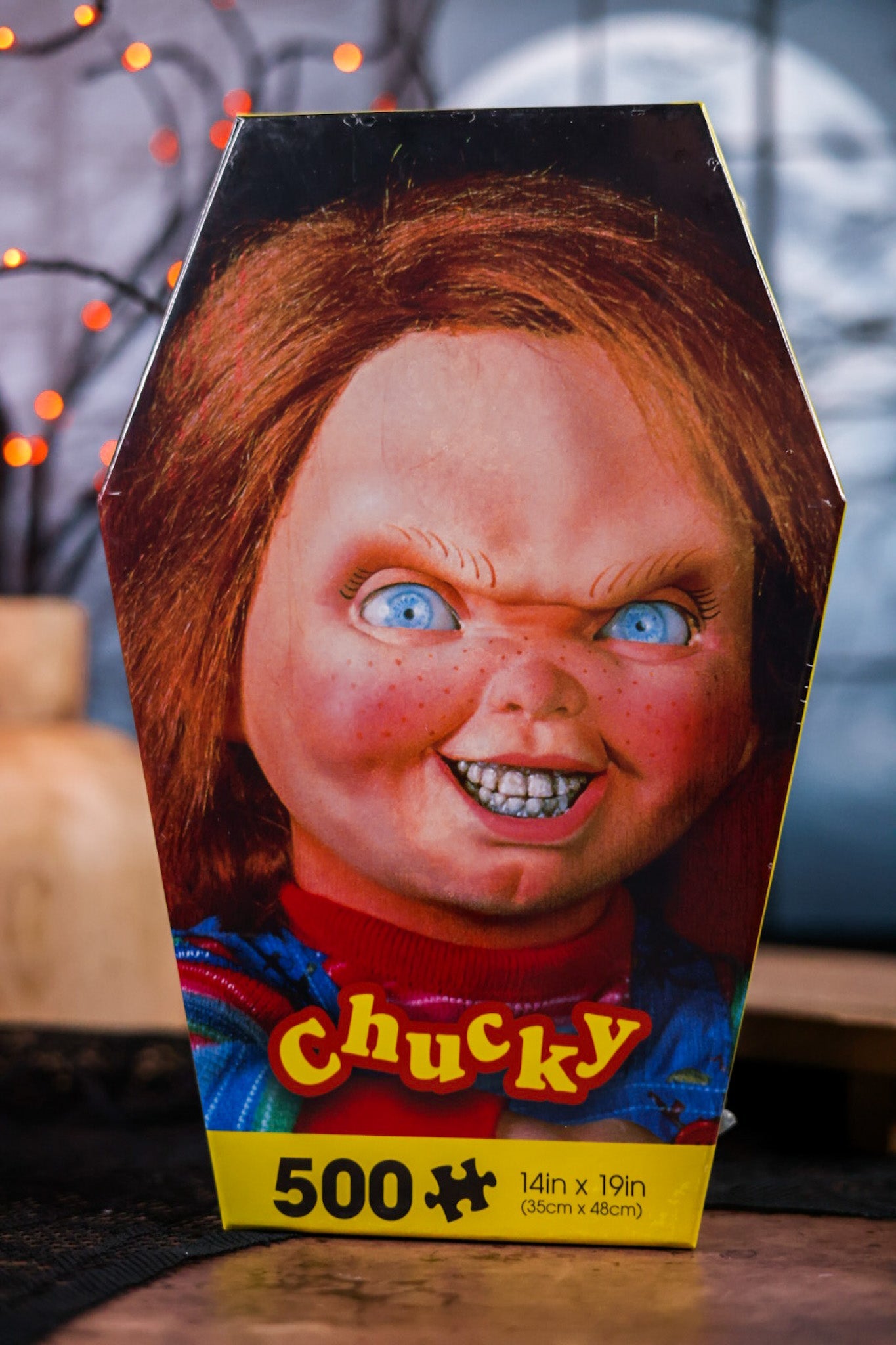 Chucky Coffin Box 500 Piece Puzzle - Whiskey Skies - NMR