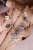 Chunky Chain Bracelet With Playing Card Charms - Whiskey Skies - BOHO RANCH SHOP