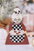 Chunky Wooden Mrs. Claus Sitter - Whiskey Skies - ADAMS & CO