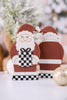 Chunky Wooden Santa Claus Sitter - Whiskey Skies - ADAMS & CO