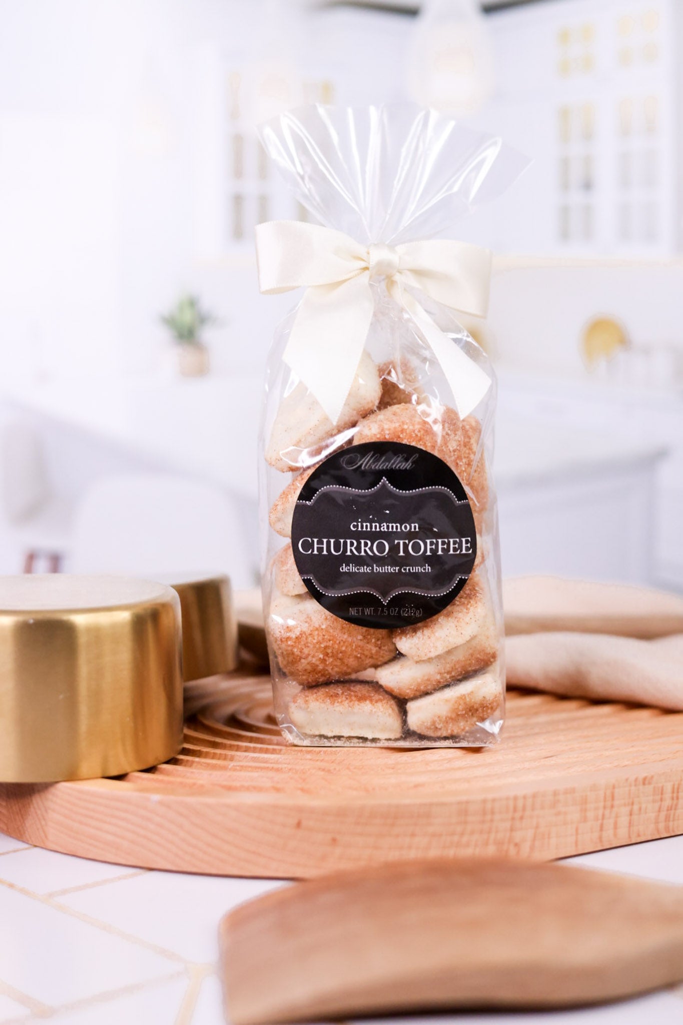 Cinnamon Churro Butter Toffee - Whiskey Skies - ABDALLAH CANDIES