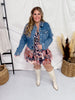 Classic Vintage Wash Denim Jacket - Whiskey Skies - JUDY BLUE