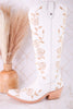 Claudina Boots In Blanco Missouri Leather - Whiskey Skies - LIBERTY BLACK