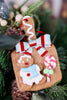 Clay Dough Christmas Gingerbread Ornaments (3 Styles) - Whiskey Skies - GERSON COMPANIES