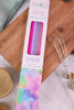 Cloud Nine Glitter Reusable Straw Set - Whiskey Skies - SWIG LIFE