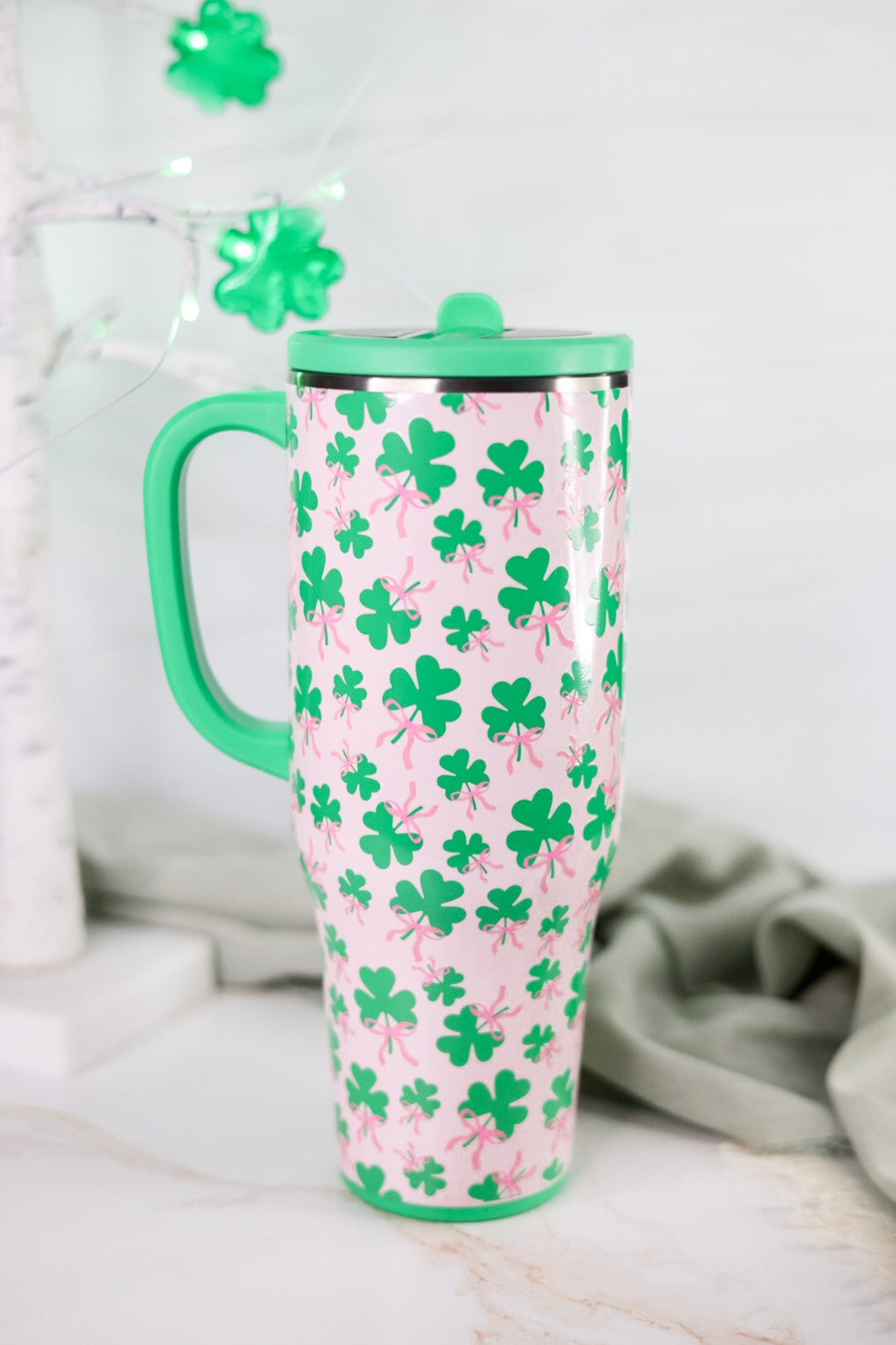 Clover Crush 40oz Mega Mug - Whiskey Skies - SWIG LIFE