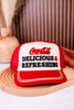 Coca Cola Delicious & Refreshing Trucker Hat - Whiskey Skies - AMERICAN NEEDLE