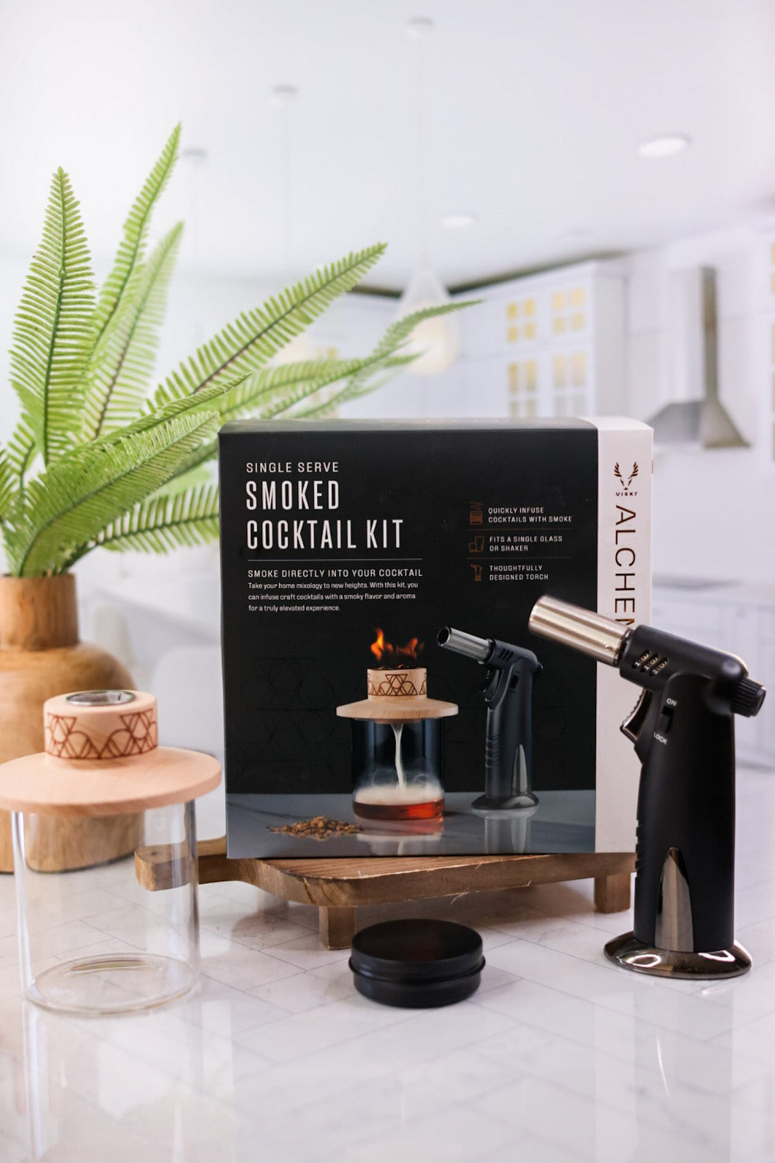Cocktail Single Serve Smoker Kit - Whiskey Skies - TRUE BRANDS