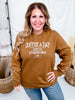 Coffee A Day Keeps The Grumpies Away Graphic Sweatshirt - Whiskey Skies - SOUTHERN BLISS COMPANY