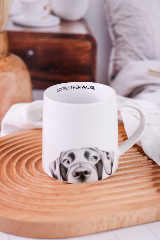 Coffee Then Walkie 17oz Dog Mug - Whiskey Skies - PAVILION