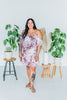 Cold Shoulder Dress - Whiskey Skies - SEW IN LOVE