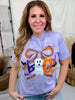 Color Blast "Boo" Short Sleeve Graphic Halloween T-Shirt - Whiskey Skies - FRONT PORCH BOUTIQUE