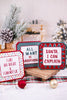 Colorful Enamel Holiday Signs (3 Styles) - Whiskey Skies - SPECIAL T IMPORTS INC