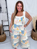 Colorful Patchwork Denim Overalls - Whiskey Skies - DAVI & DANI
