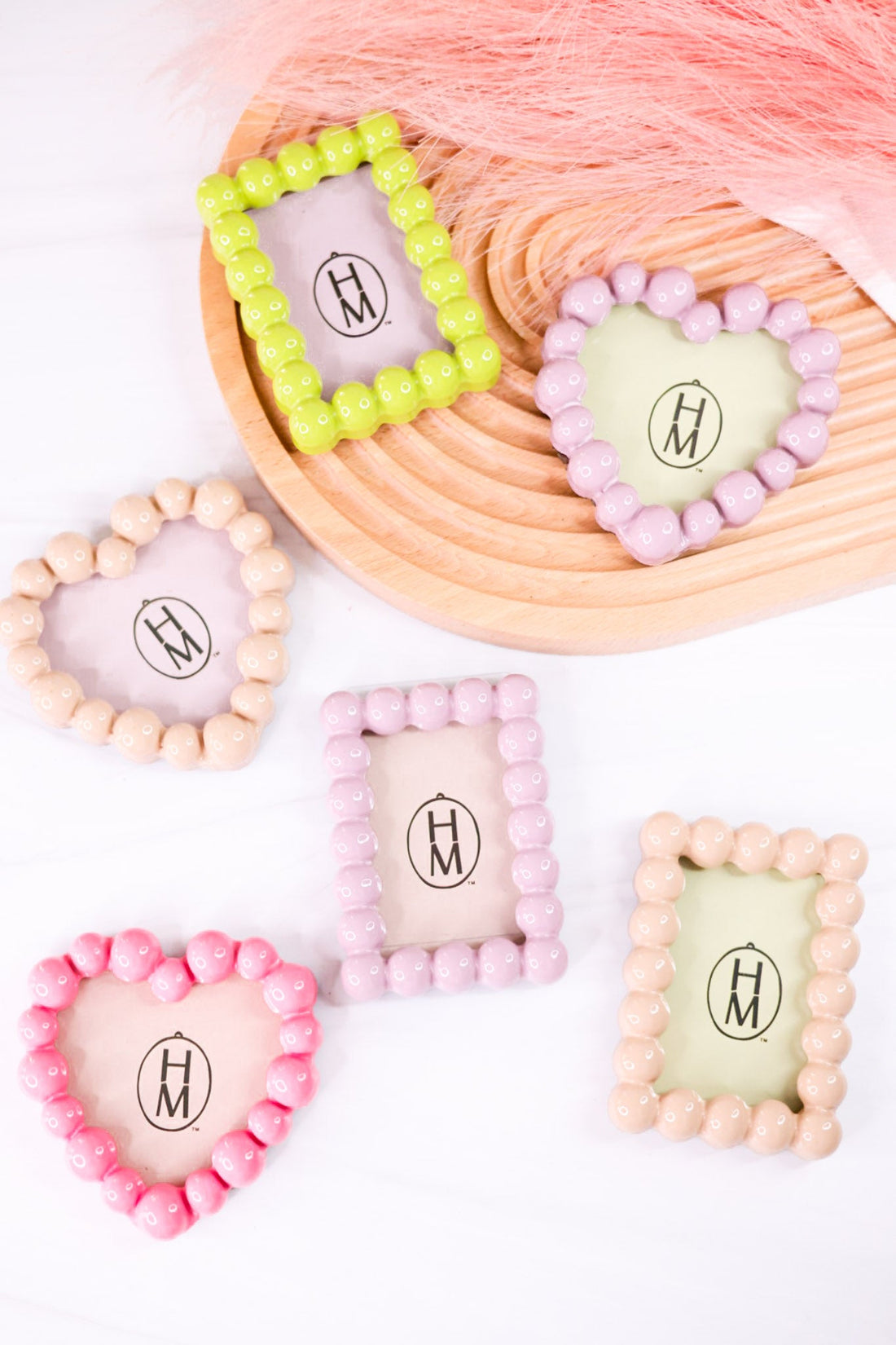 Colorful Resin Photo Frame Magnets (6 Styles) - Whiskey Skies - HAZEL MAZEL