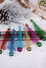 Colorful Spiraled Wire Christmas Tree Ornaments - Whiskey Skies - 180 DEGREES