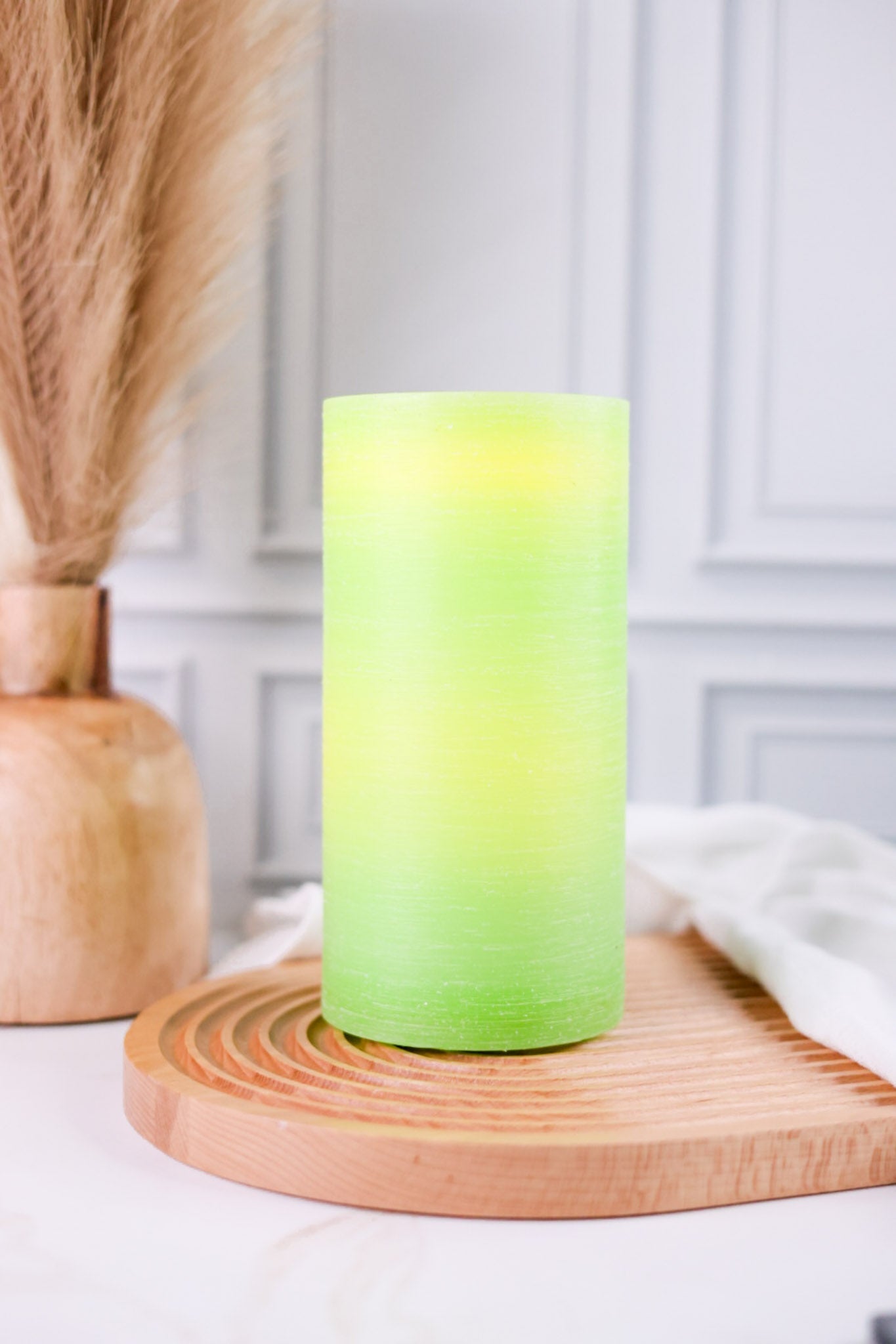 Colorful Water Wick LED Candle With Remote (5 Colors) - Whiskey Skies - 180 DEGREES