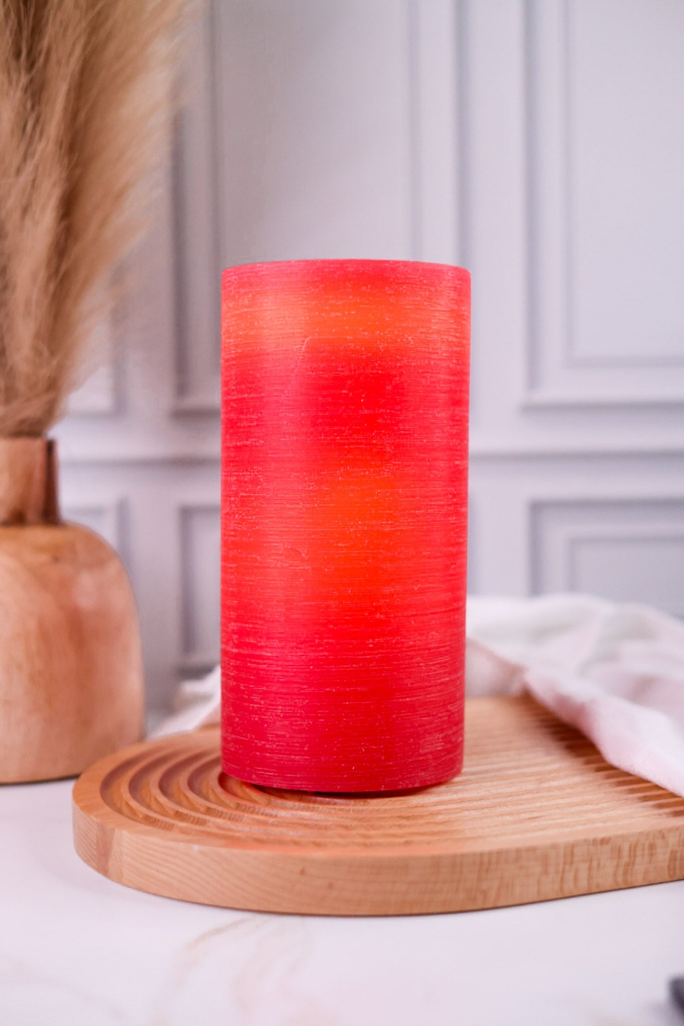 Colorful Water Wick LED Candle With Remote (5 Colors) - Whiskey Skies - 180 DEGREES