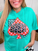 Conchos & Spades Howdy Graphic T-Shirt - Whiskey Skies - THE LATTIMORE CLAIM