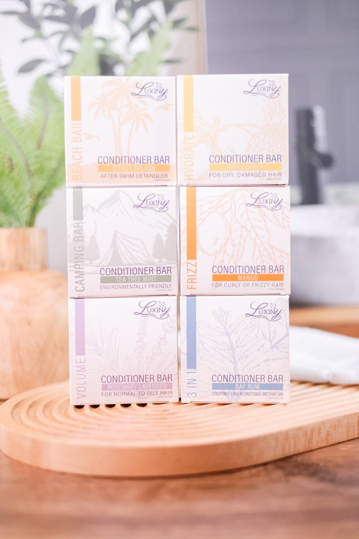 Conditioner Bars (6 Scents) - Whiskey Skies - LUXINY