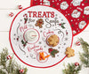 Cookies For Santa Embellished Round Placemat - Whiskey Skies - DII - DESIGN IMPORTS