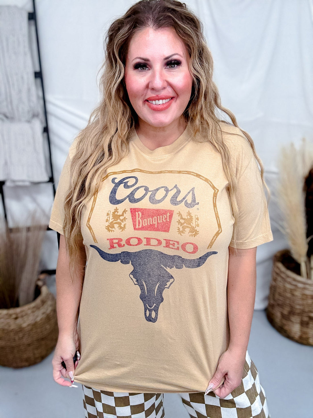 Coors Banquet Rodeo Unisex T-Shirt - Whiskey Skies - AMERICAN NEEDLE