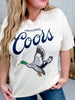 Coors Original Mallard Duck Graphic T-Shirt - Whiskey Skies - AMERICAN NEEDLE