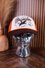 Copper, Brown, & Bone Wrangler "Trail Boss" Trucker Hat - Whiskey Skies - CAPX