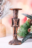Copper Nutcracker Candle Holder - Whiskey Skies - WT COLLECTION