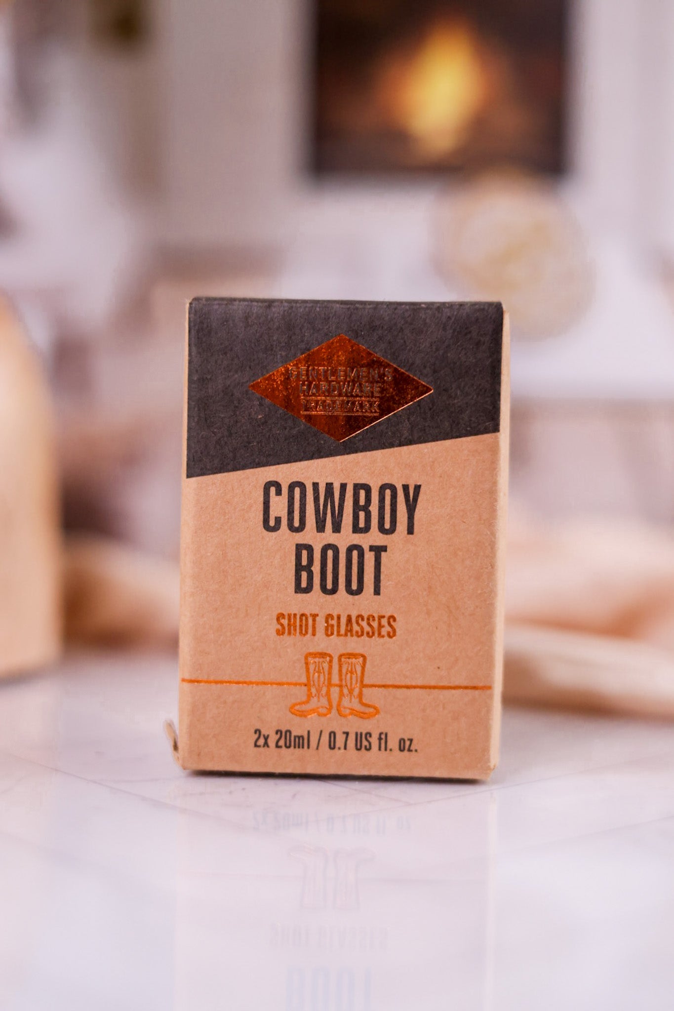 Cowboy Boot Shot Glasses (Set Of 2) - Whiskey Skies - GENTELMEN'S HARDWARE
