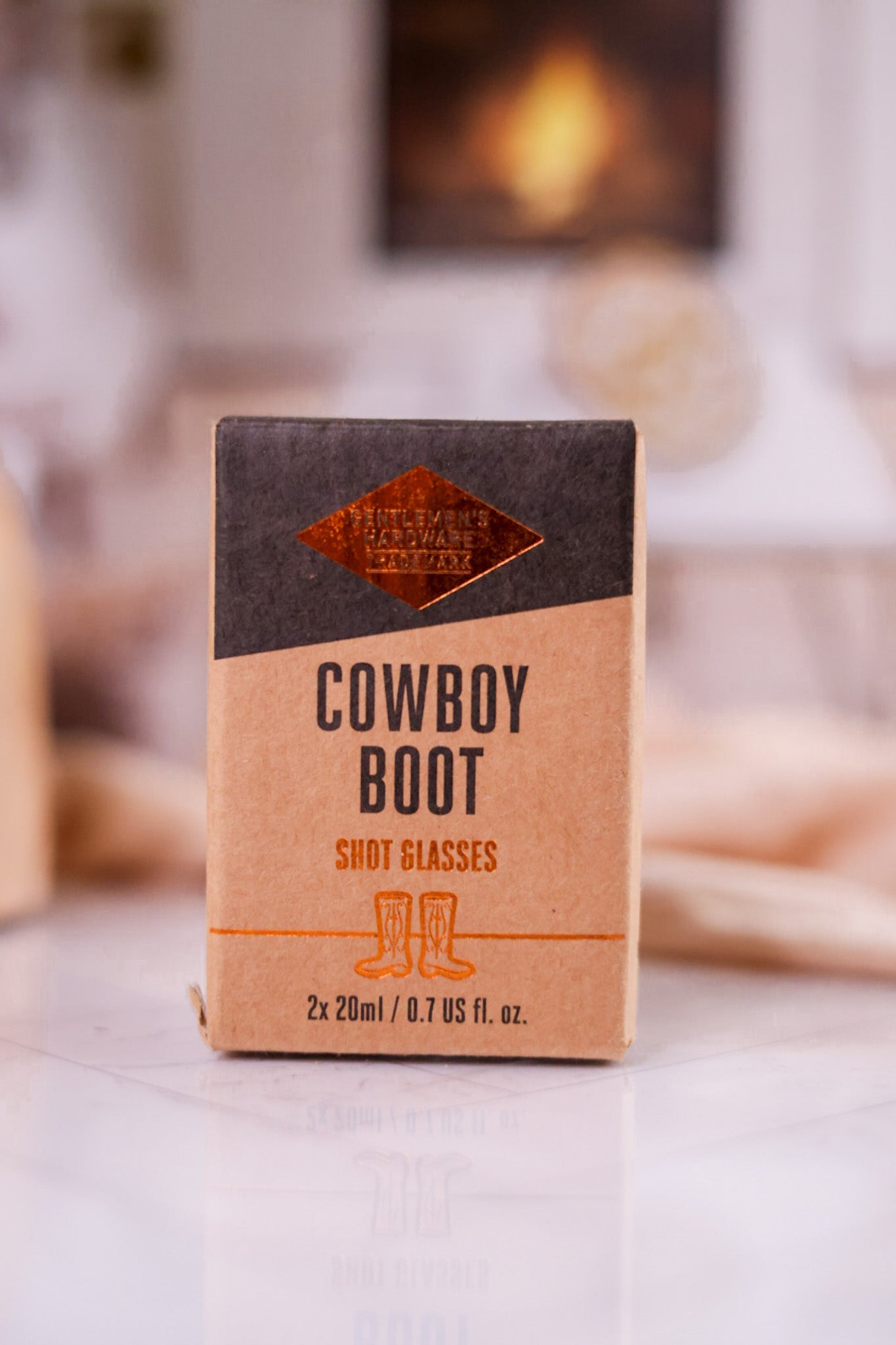 Cowboy Boot Shot Glasses (Set Of 2) - Whiskey Skies - GENTELMEN'S HARDWARE