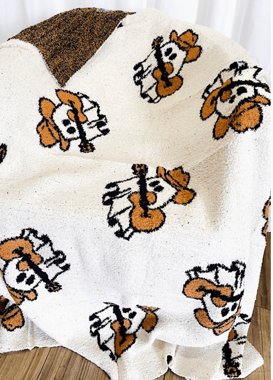 Cowboy Ghost Blanket - Whiskey Skies - NASH GREY