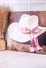 Cowboy Hat With Bow Wall Art - Whiskey Skies - RAZ IMPORTS