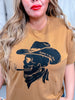 Cowboy To The Bone Graphic T-Shirt - Whiskey Skies - RODEO HIPPIE