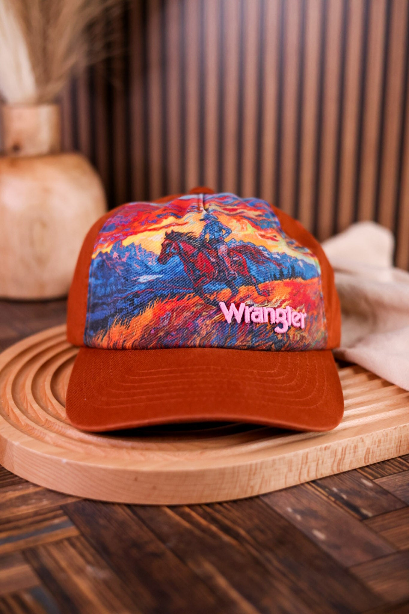 Cowgirl Sunset Wranger Cap - Whiskey Skies - CAPX
