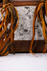 Cowhide & Calfskin Suave Medium Bag - Whiskey Skies - LOYAL WEST