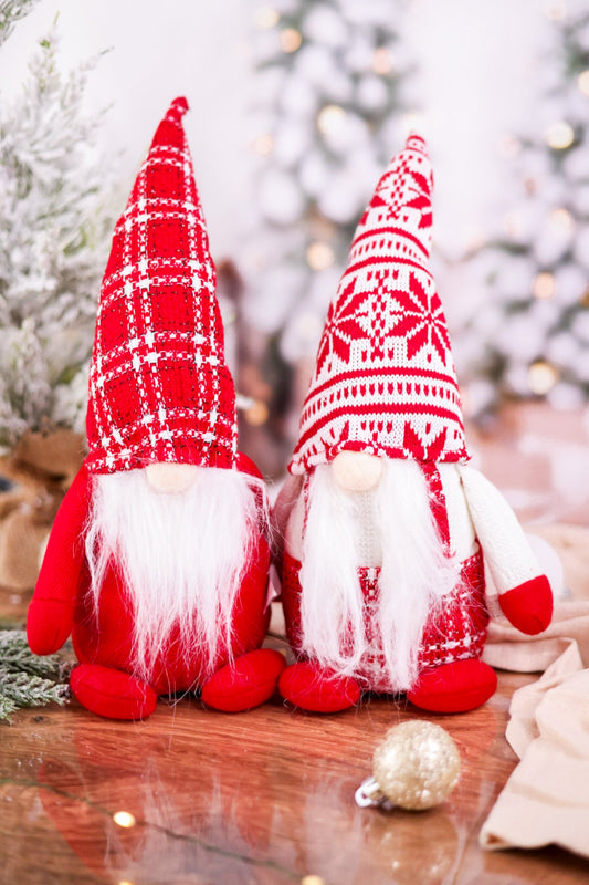 Cozy Christmas Pajama Plush Gnomes (2 Styles) - Whiskey Skies - SPECIAL T IMPORTS INC