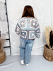 Cozy Lavender & Gray Knit Tie Front Cardigan - Whiskey Skies - DAVI & DANI