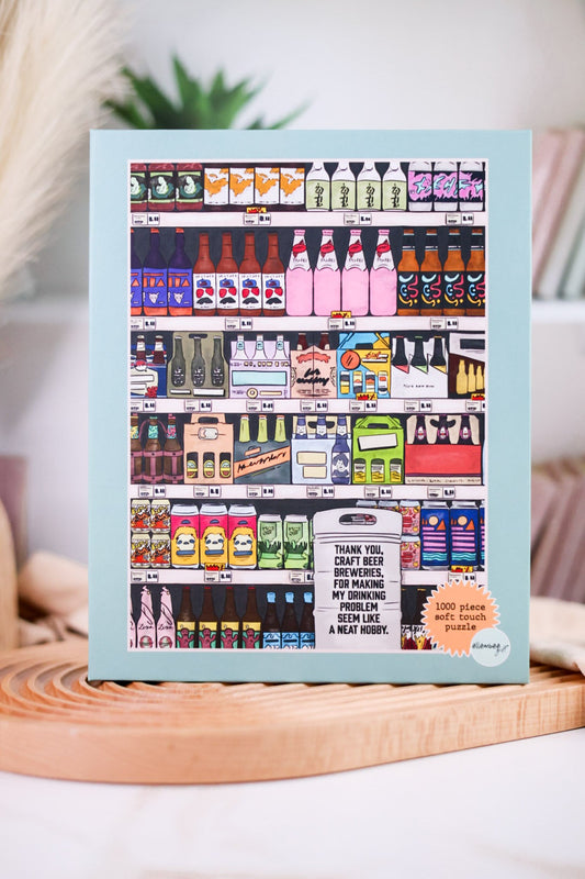 Craft Beer 1000 - Piece Jigsaw Puzzle - Whiskey Skies - ELLEMBEE
