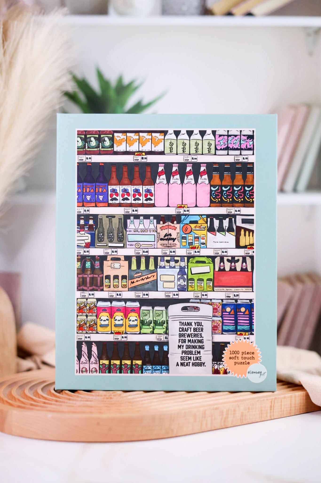 Craft Beer 1000 - Piece Jigsaw Puzzle - Whiskey Skies - ELLEMBEE