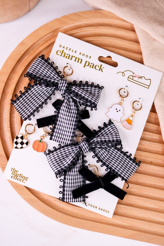 Creep It Cute Set Of 8 Shoe Charms - Whiskey Skies - THE DARLING EFFECT