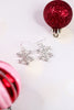 Crystal Snowflake Earrings - Whiskey Skies - PERIWINKLE BY BARLOW