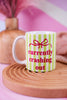 Currently Crashing Out Ceramic Mug - Whiskey Skies - MUGSBY